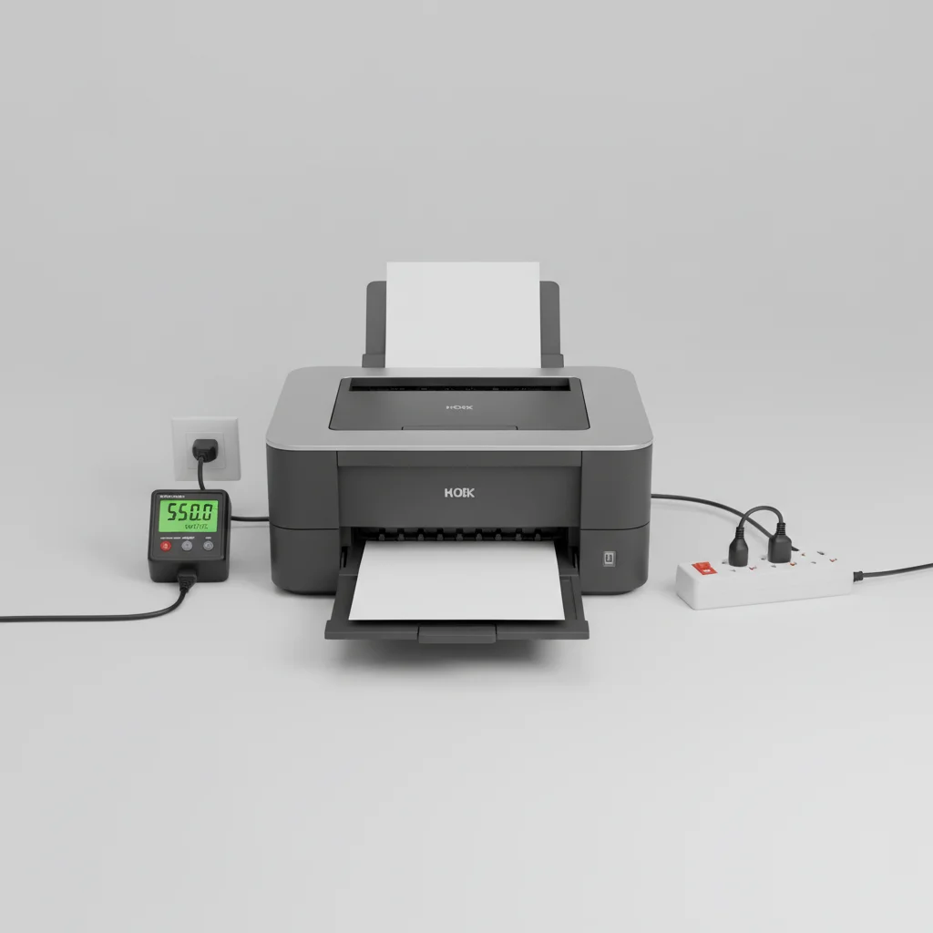 laser printer power consumption